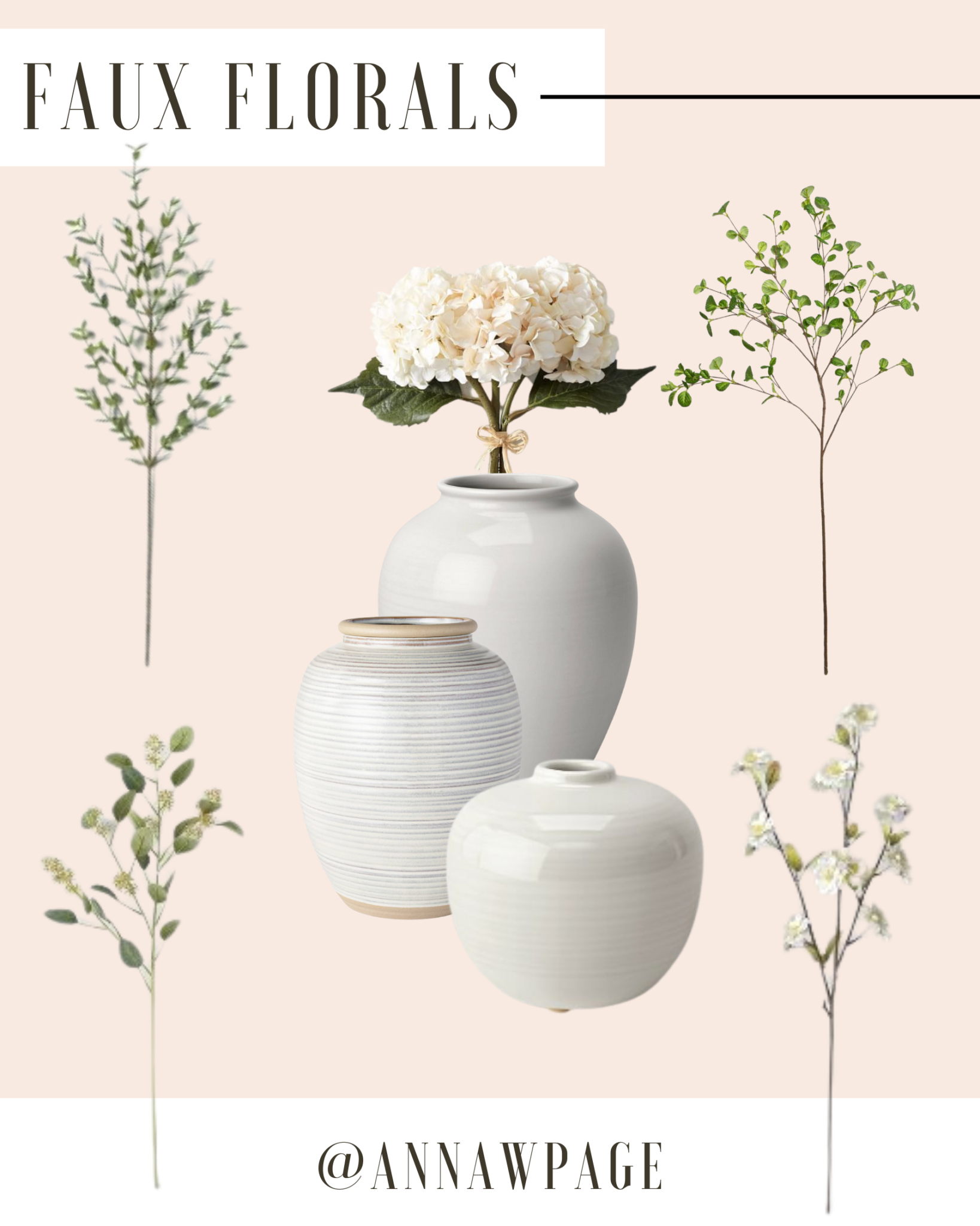 Where To Find The Best Faux Florals • The Page Edit