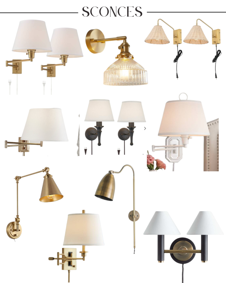 Our 10 Favorite Sconces to Light Up Your Home! • The Page Edit